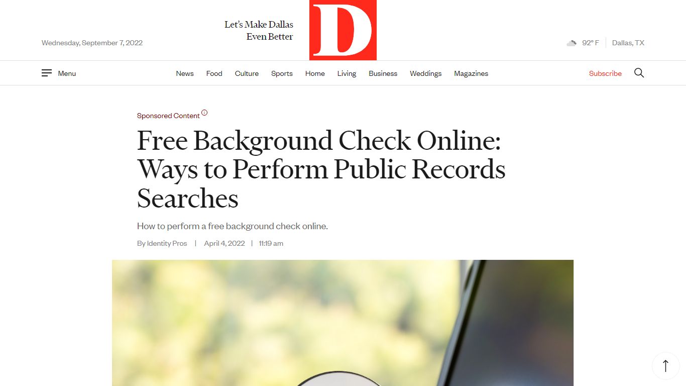 Free Background Check Online: Ways to Perform Public Records Searches